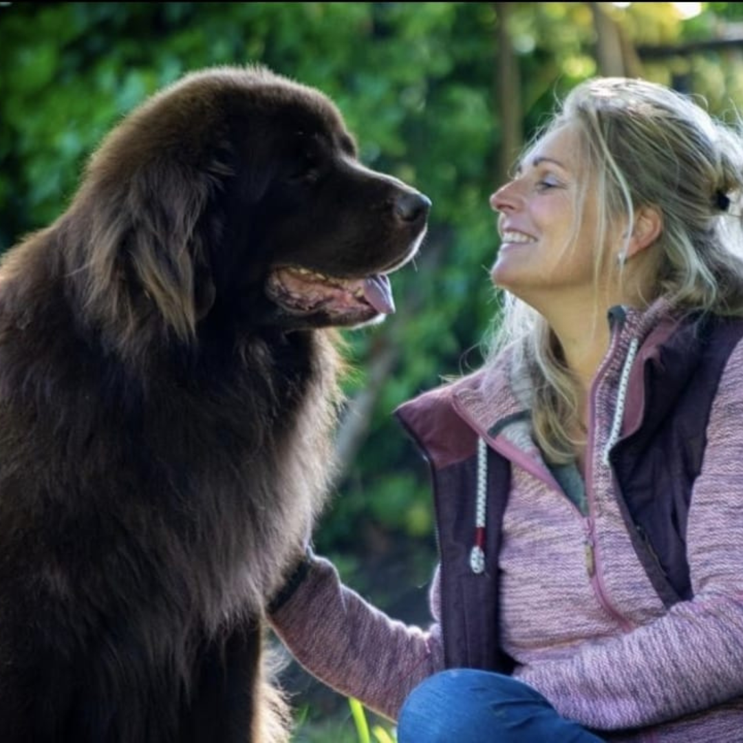 Corien heeft visueel contact met Marley