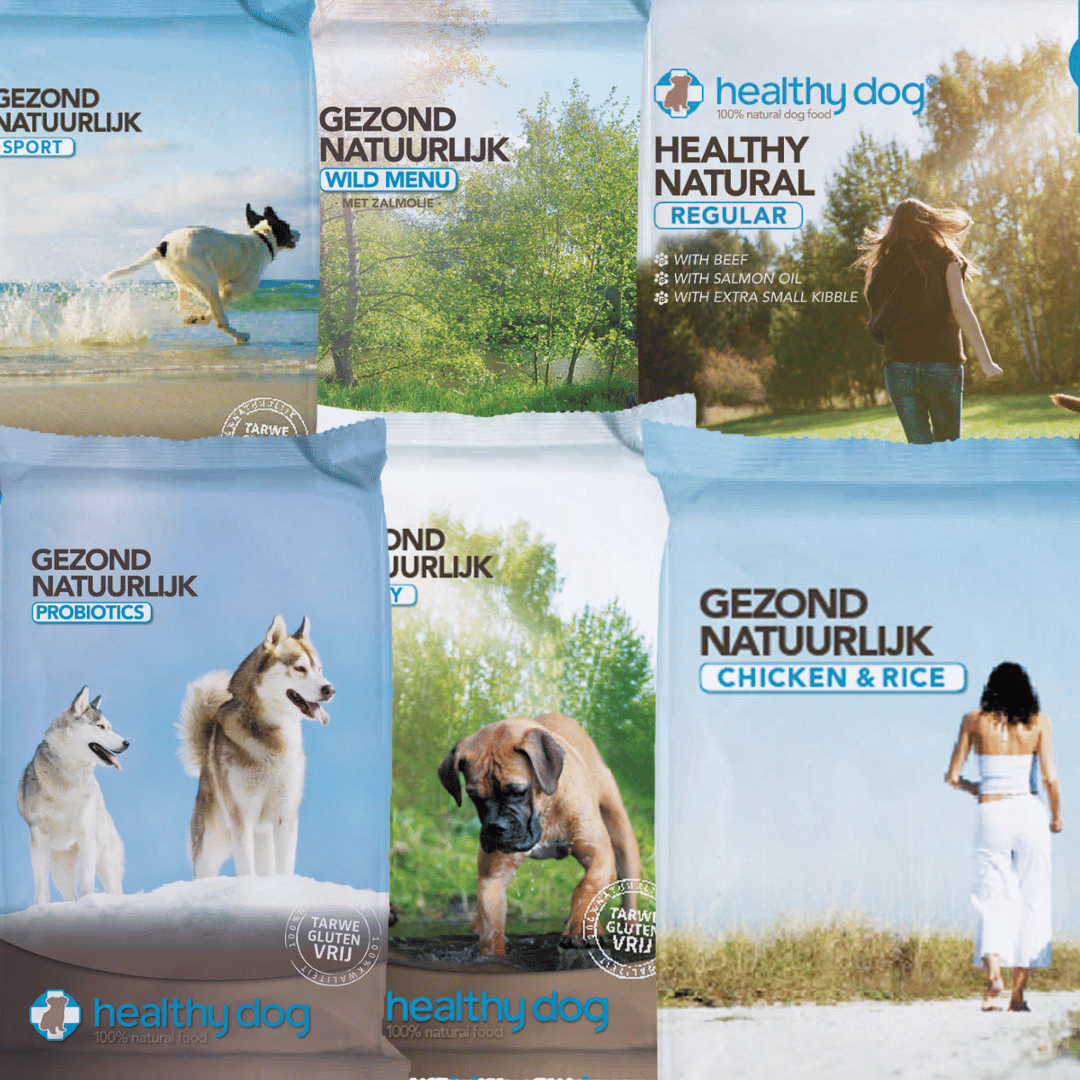 Healthy dog food compilatie Healthy dog food verkrijgbaar via HondenSpiegel